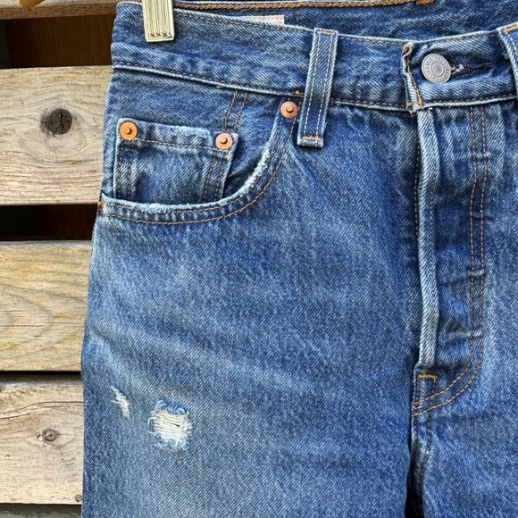 Levi's 501 Original Straight sz 24 - Picture 5 of 12